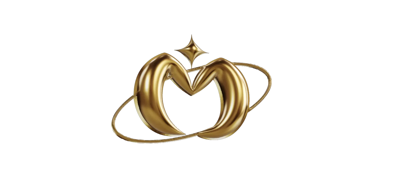 MathisP - Logo 3d gold